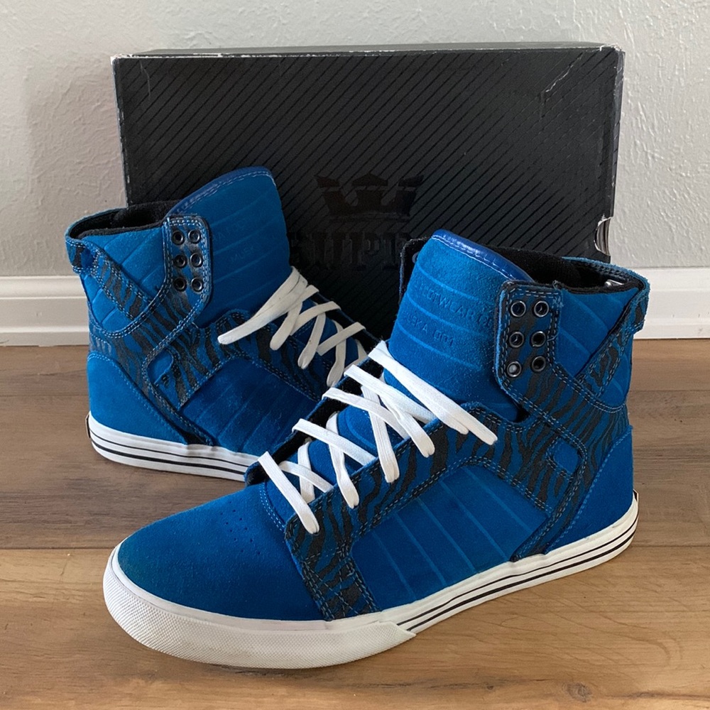 Supra Blue Suede Skytop